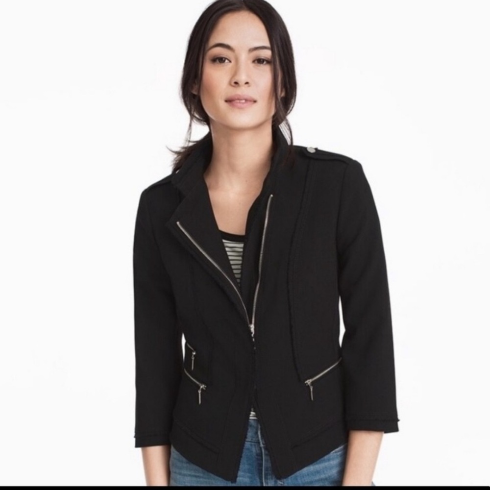 White House Black Market Black Jacket